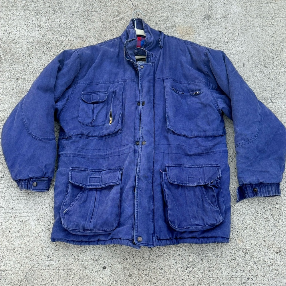 VINTAGE FROZEN ASSETS BY PATRICIAN BLUE JACKET SIZE XL